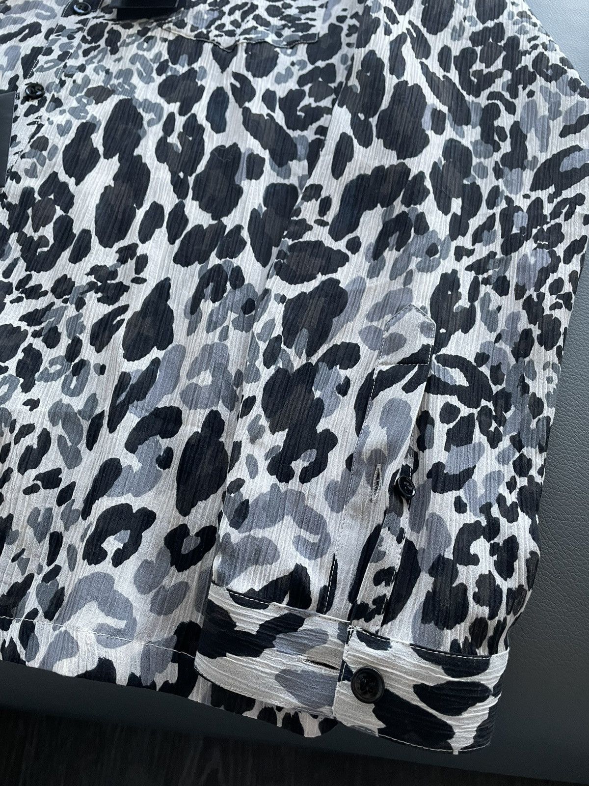 Saint Laurent Paris Rare $1,500 Brand NEW Sold Out Super Runway Silk Shirt Size US M / EU 48-50 / 2 - 6 Thumbnail