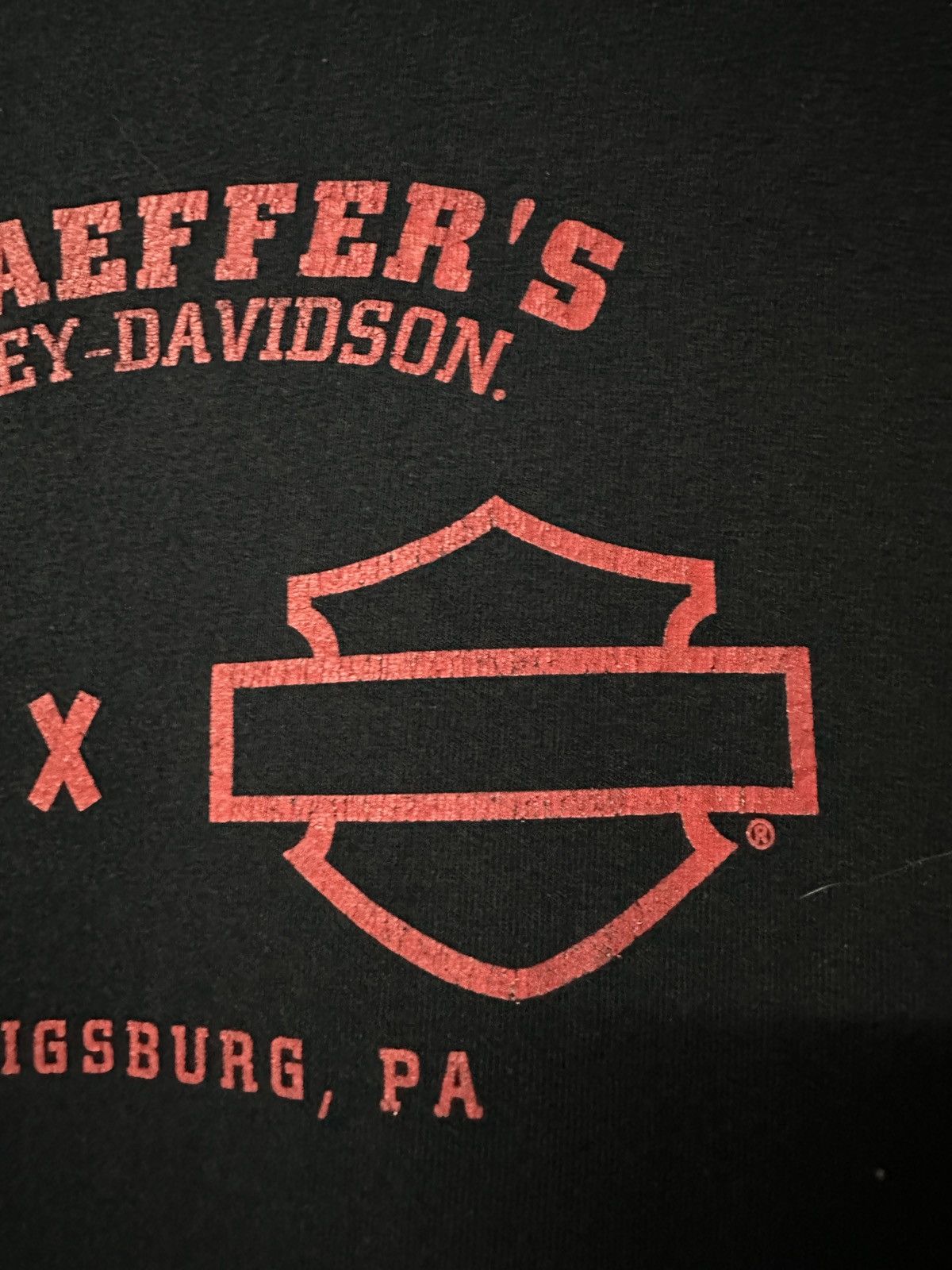 Harley Davidson × The Rolling Stones × Vintage Vintage Rolling Stone X Harley Davidson Pocket Faded Tee Size US XL / EU 56 / 4 - 11 Thumbnail
