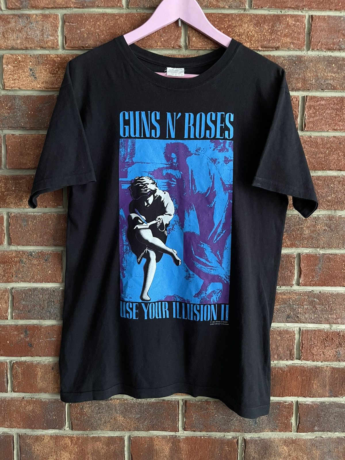 T-Shirt Tee Guns N Roses Use Your Illusion Tour 1991 - 1992