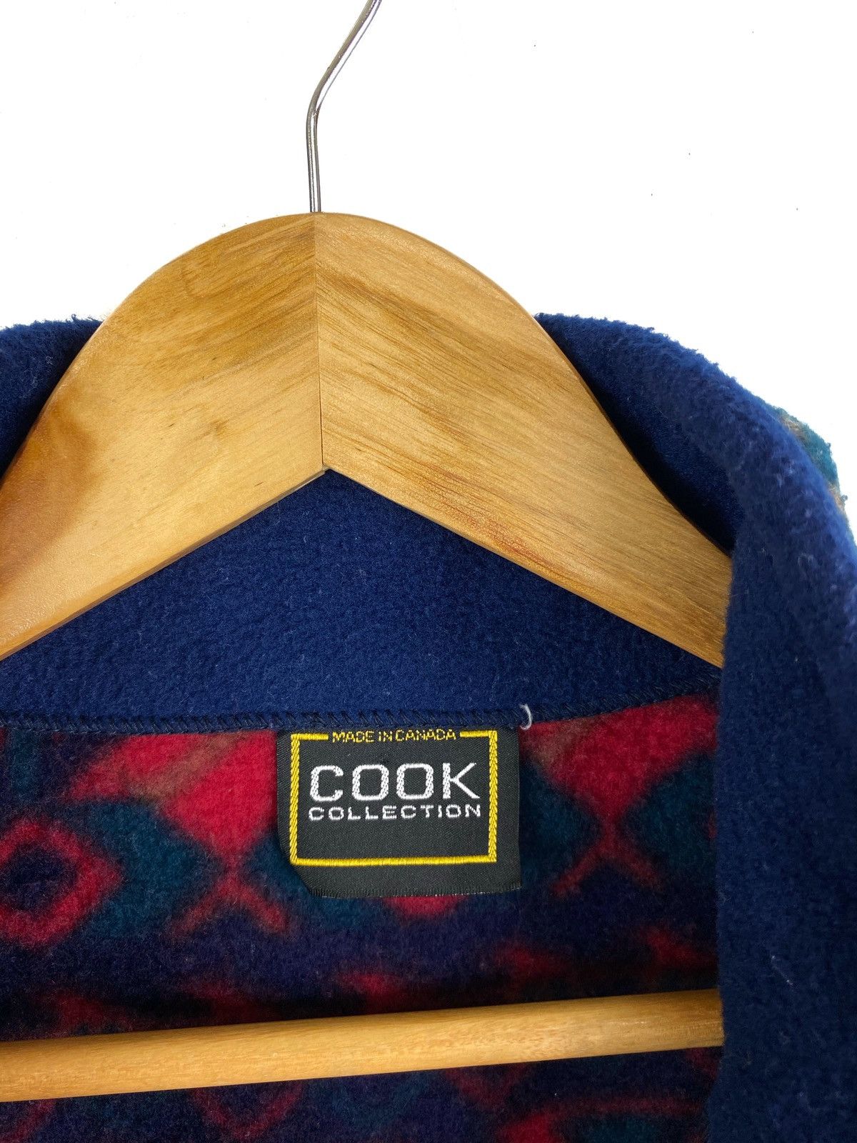 Native × Vintage Vintage BANFF Canada Navajo Abstract Fleece Vest Jacket Size US L / EU 52-54 / 3 - 4 Thumbnail