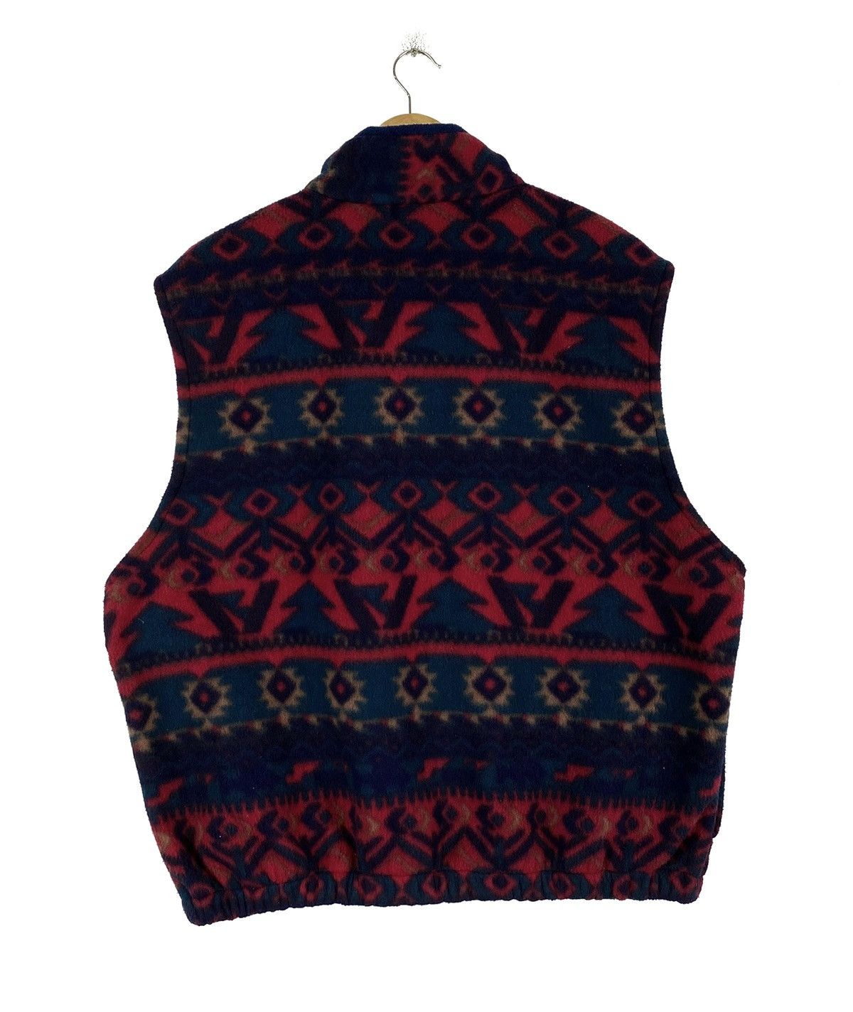 Native × Vintage Vintage BANFF Canada Navajo Abstract Fleece Vest Jacket Size US L / EU 52-54 / 3 - 2 Thumbnail