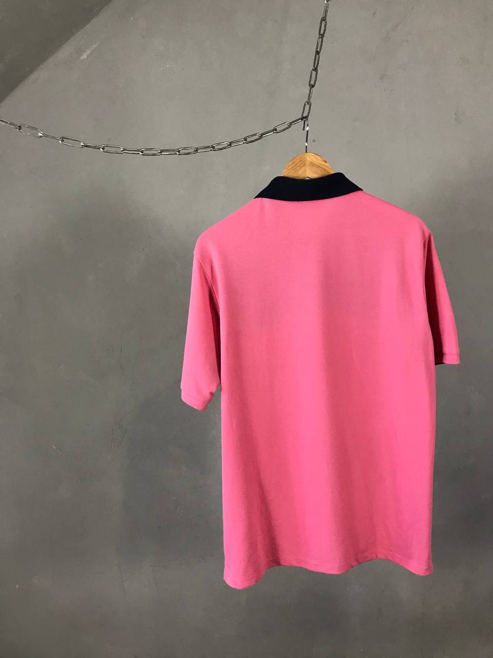 Yves Saint Laurent YSL Yves Saint Laurent luxury big logo polo tee Size US L / EU 52-54 / 3 - 6 Thumbnail