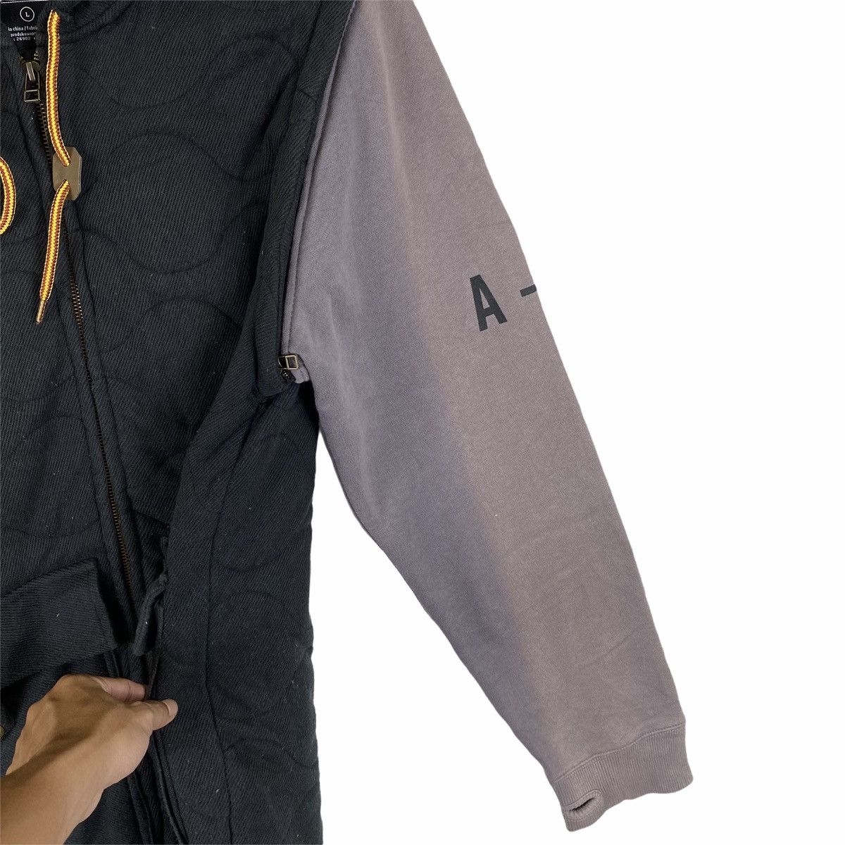 Analog ANALOG TYPE A-G 2001 Fashion Designer Hoodie Sweater Jacket Size US L / EU 52-54 / 3 - 12 Thumbnail