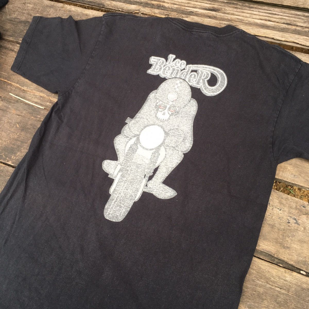 Vintage Thrashed Faded Vintage Y2K Roll Forever Lee Bender ERD TEE Size US L / EU 52-54 / 3 - 1 Thumbnail