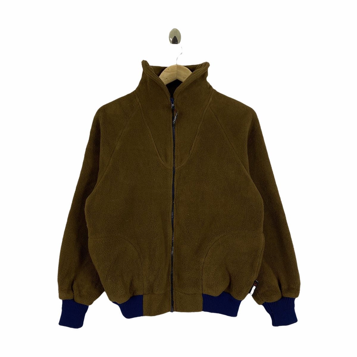 Polartec × Vintage Vintage GRAY BEAR POLARTEC Outdoor Fleece Sweater Jacket Size US M / EU 48-50 / 2 - 1 Thumbnail