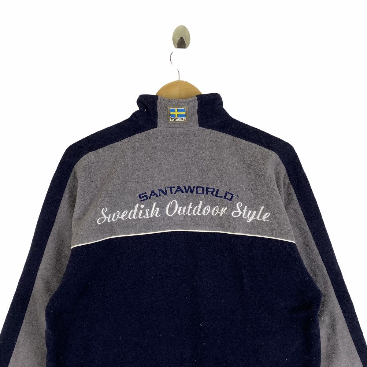 Vintage Vintage SANTAWORLD Captain Santa Fleece Sweater Jacket Size US L / EU 52-54 / 3 - 6 Thumbnail