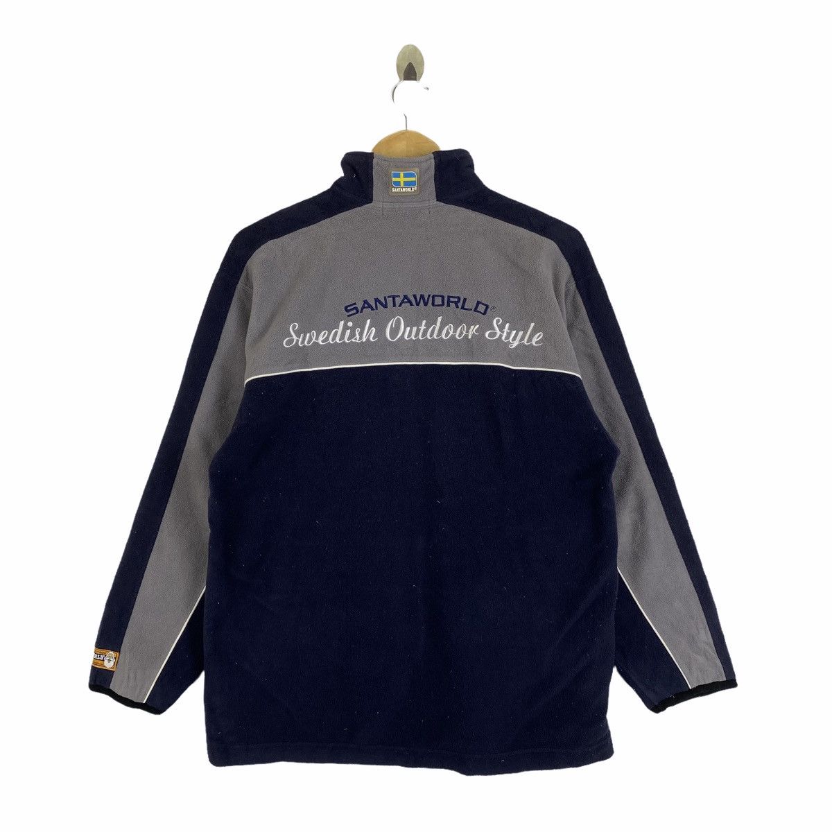 Vintage Vintage SANTAWORLD Captain Santa Fleece Sweater Jacket Size US L / EU 52-54 / 3 - 2 Thumbnail