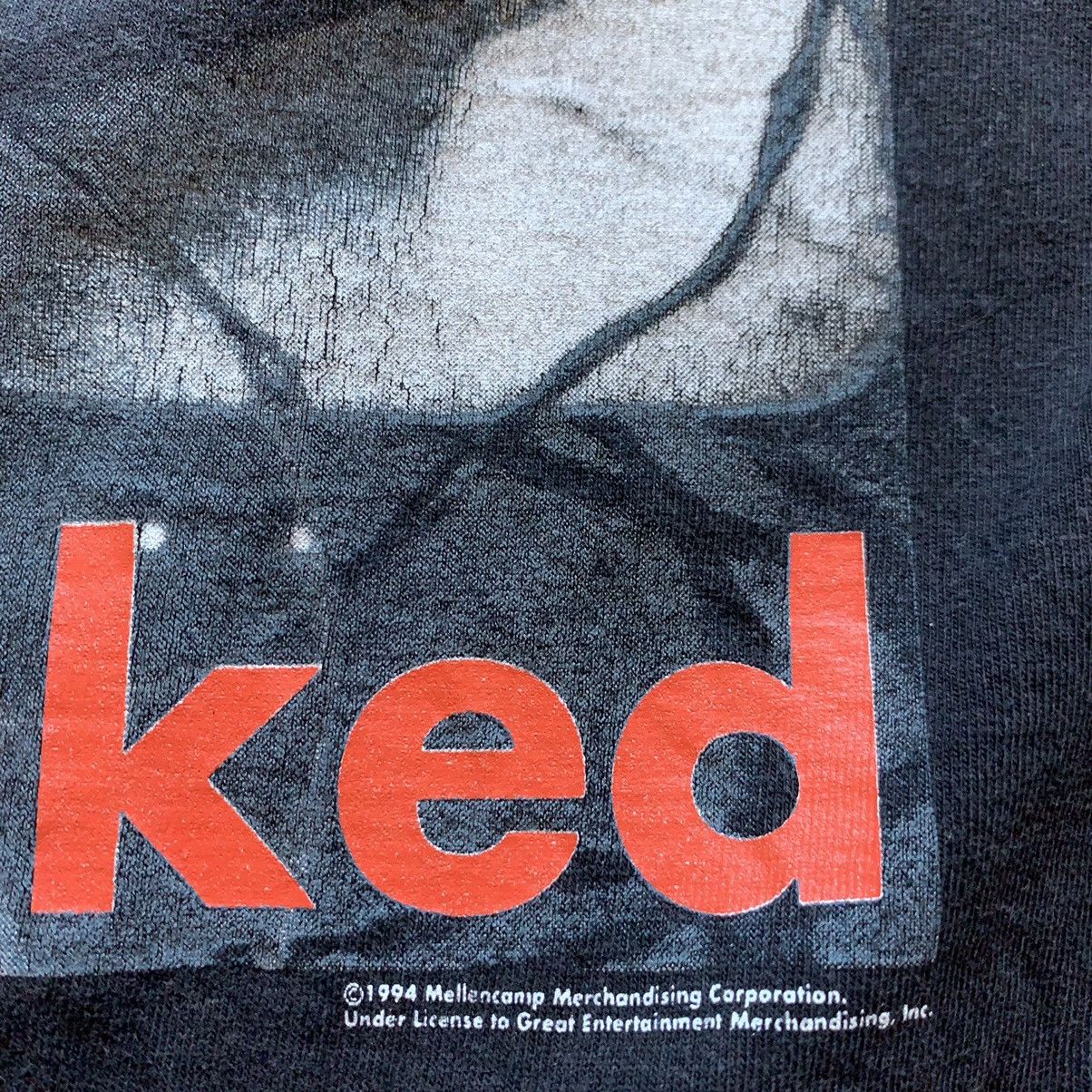 Band Tees Vintage 1990s John Melloncamp Dance Naked Graphic T Shirt Size US M / EU 48-50 / 2 - 7 Thumbnail