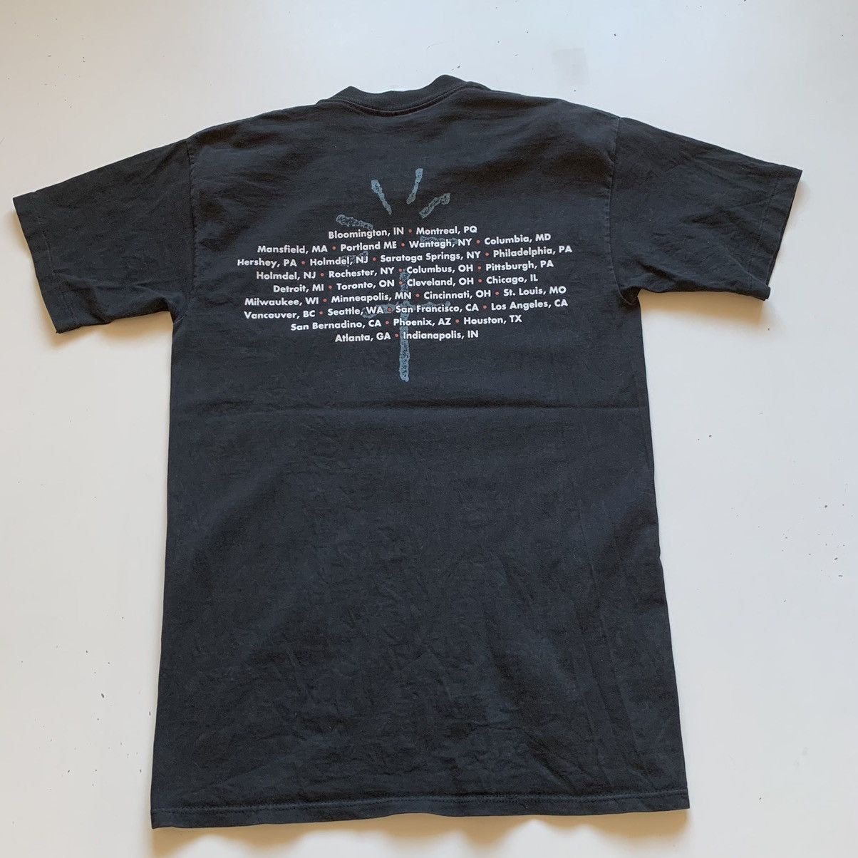 Band Tees Vintage 1990s John Melloncamp Dance Naked Graphic T Shirt Size US M / EU 48-50 / 2 - 3 Thumbnail