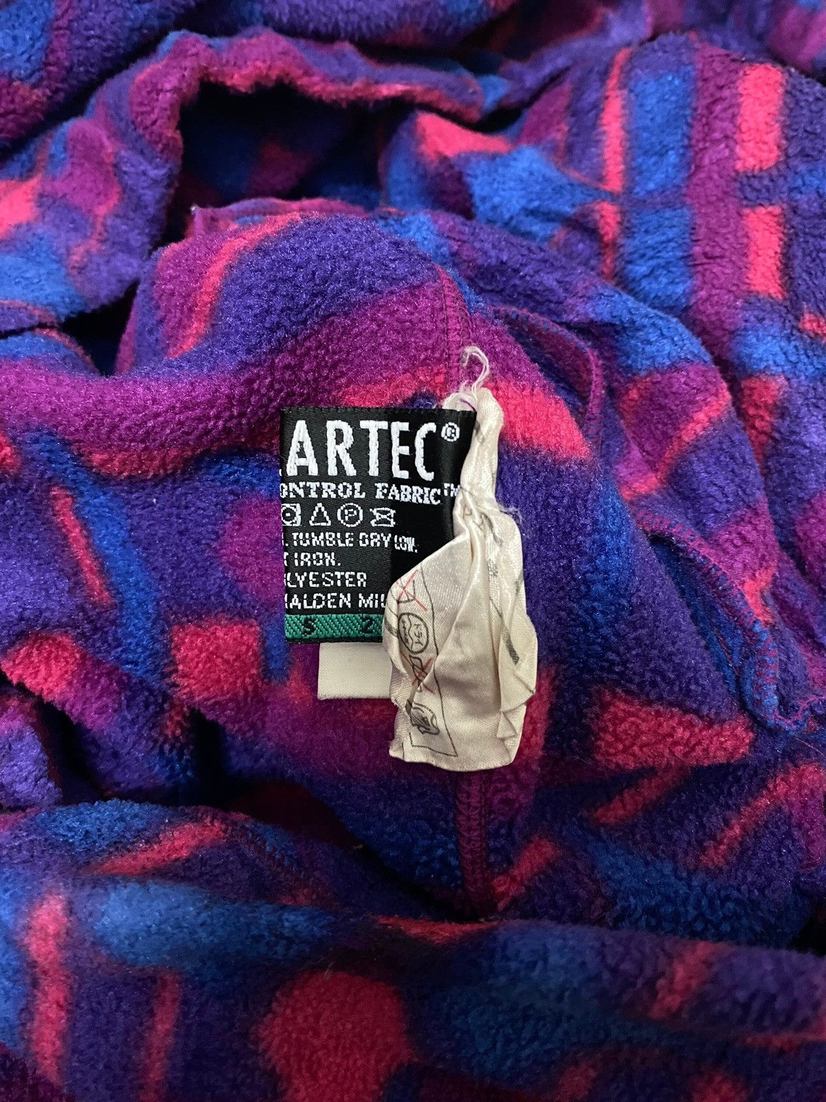 Polartec × Vintage Vintage PHENIX POLARTEC Abstract Design Fleece Sweater Size US L / EU 52-54 / 3 - 6 Thumbnail
