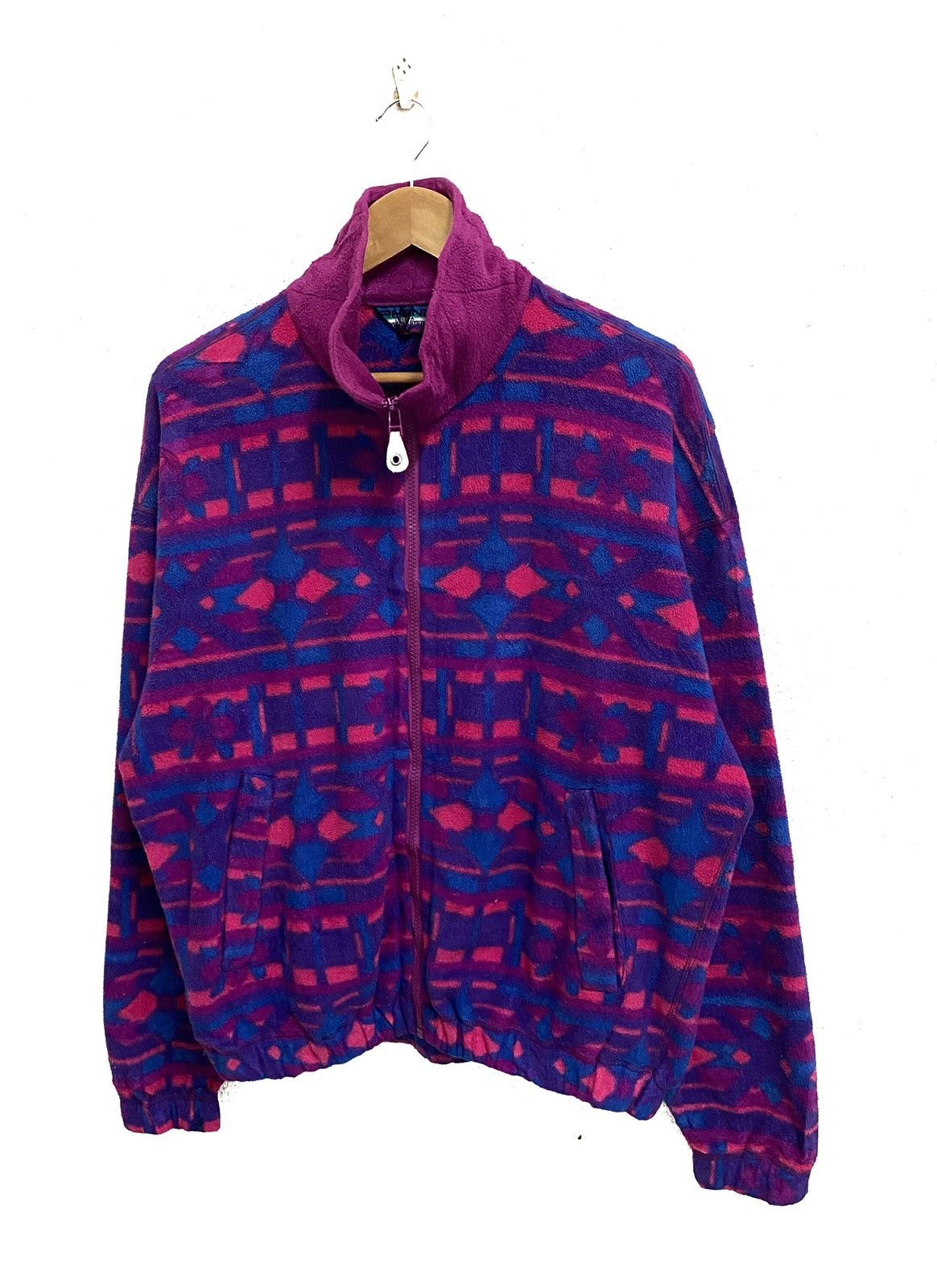 Polartec × Vintage Vintage PHENIX POLARTEC Abstract Design Fleece Sweater Size US L / EU 52-54 / 3 - 2 Thumbnail