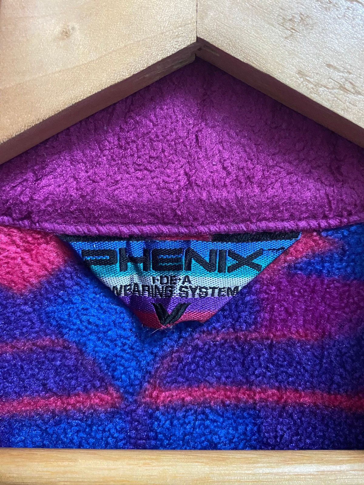 Polartec × Vintage Vintage PHENIX POLARTEC Abstract Design Fleece Sweater Size US L / EU 52-54 / 3 - 5 Thumbnail
