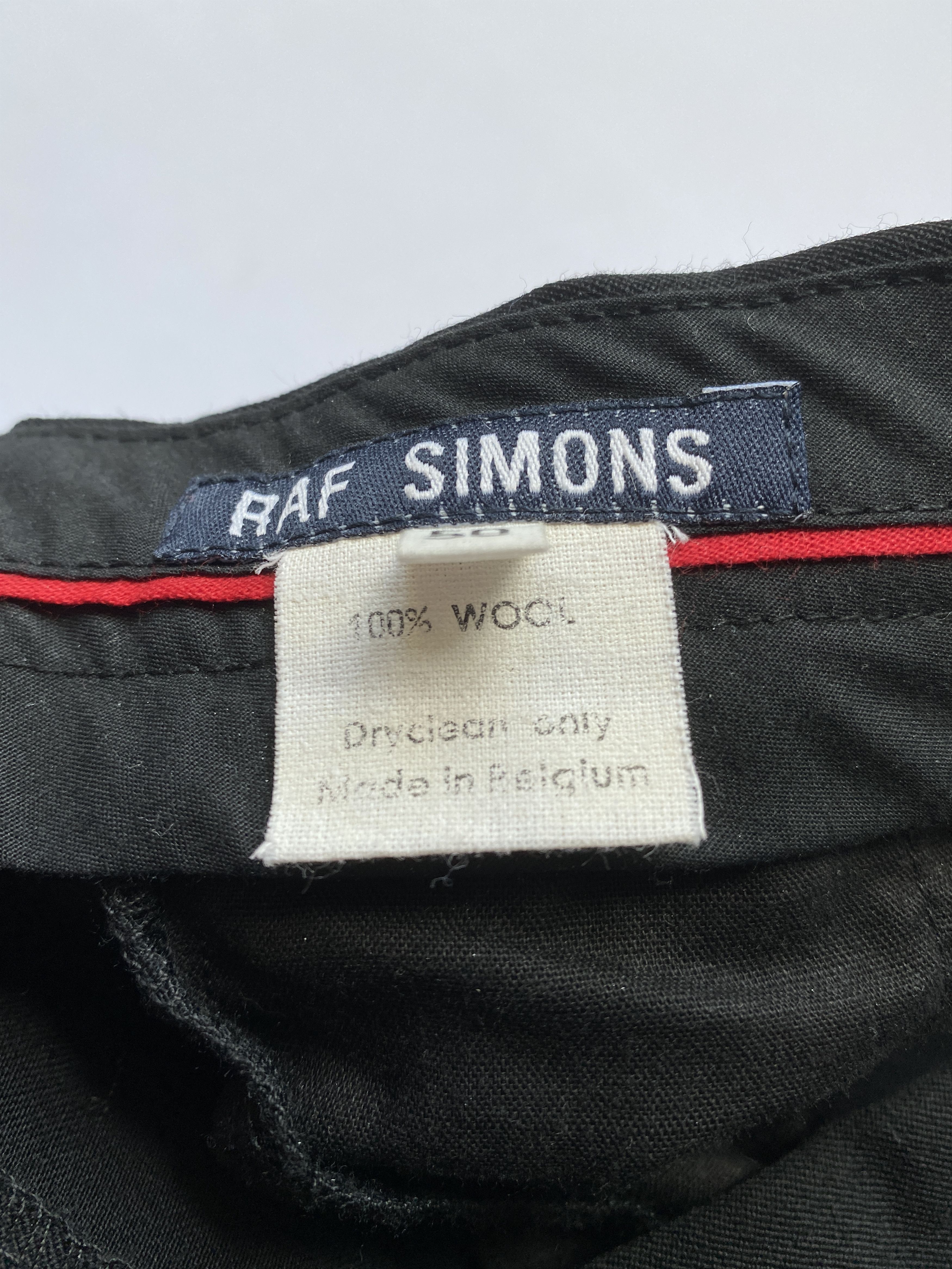 Raf Simons ⚡️QUICK SALE⚡️1998 Raf Simons Black Wool Shorts Pants Size US 34 / EU 50 - 4 Thumbnail