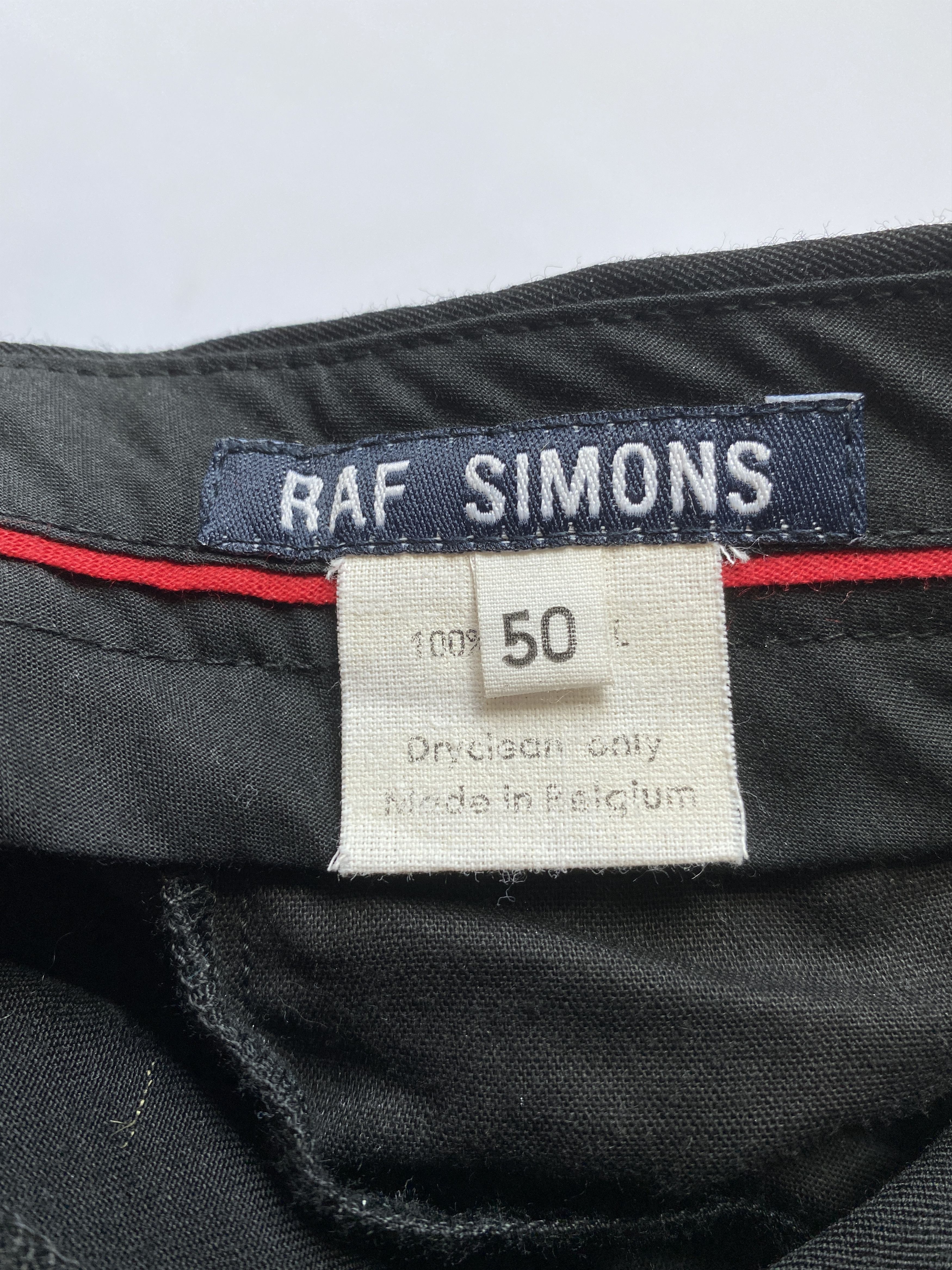 Raf Simons ⚡️QUICK SALE⚡️1998 Raf Simons Black Wool Shorts Pants Size US 34 / EU 50 - 3 Thumbnail