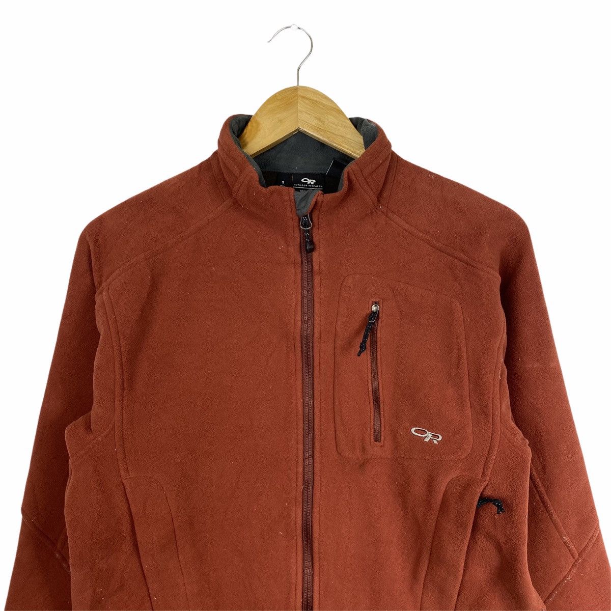 Vintage OUTDOOR RESEARCH Small Logo Fleece Zipper Sweater Jacket Size US S / EU 44-46 / 1 - 5 Thumbnail