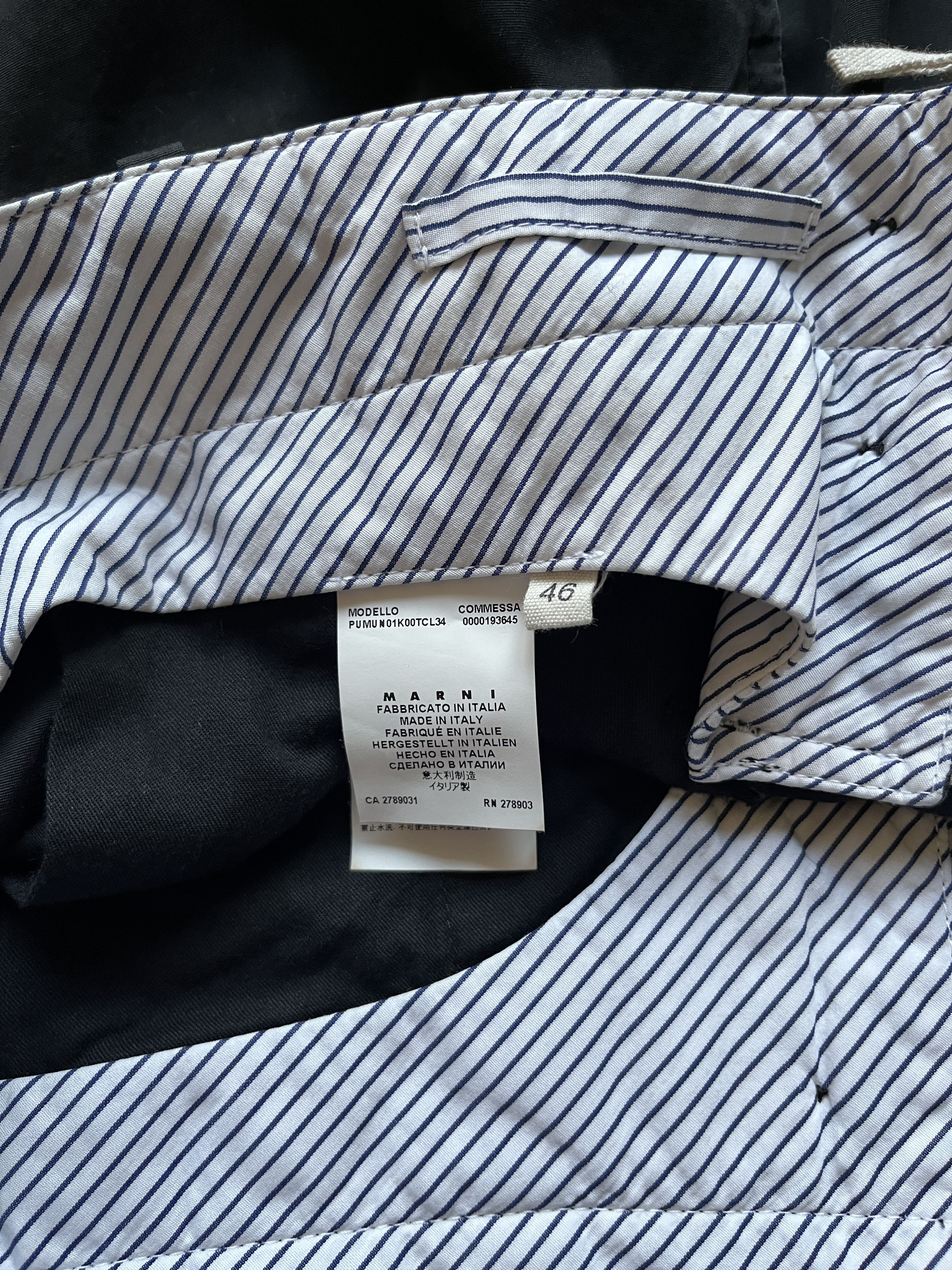 Marni ⚡️QUICK SALE⚡️Marni Navy Blue Shorts Size US 30 / EU 46 - 4 Thumbnail