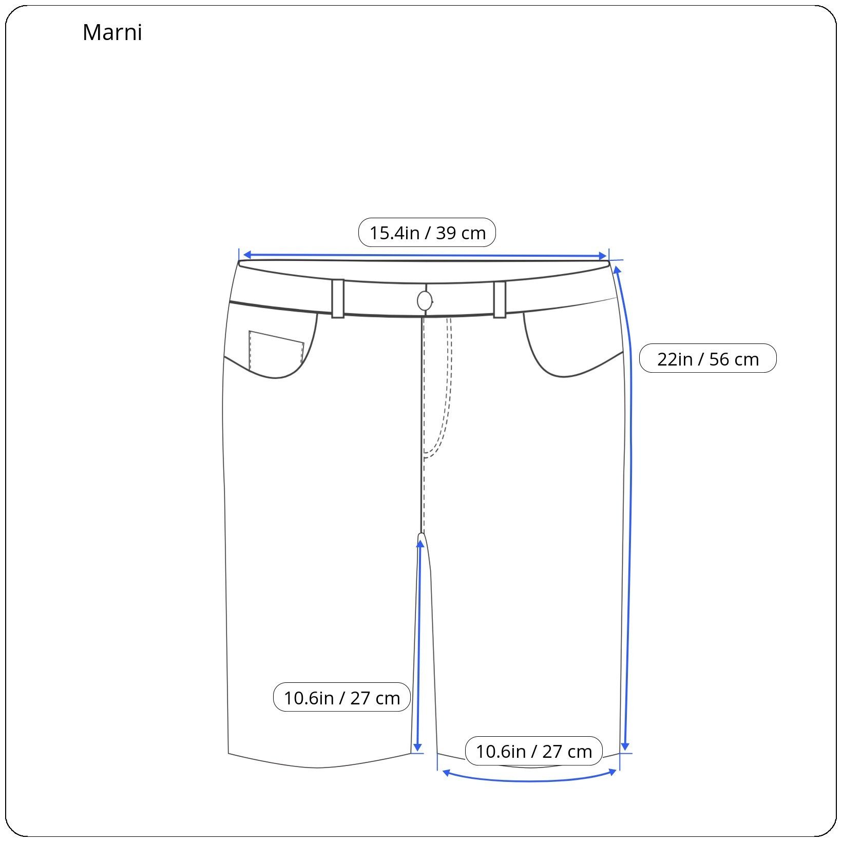 Marni ⚡️QUICK SALE⚡️Marni Navy Blue Shorts Size US 30 / EU 46 - 7 Thumbnail