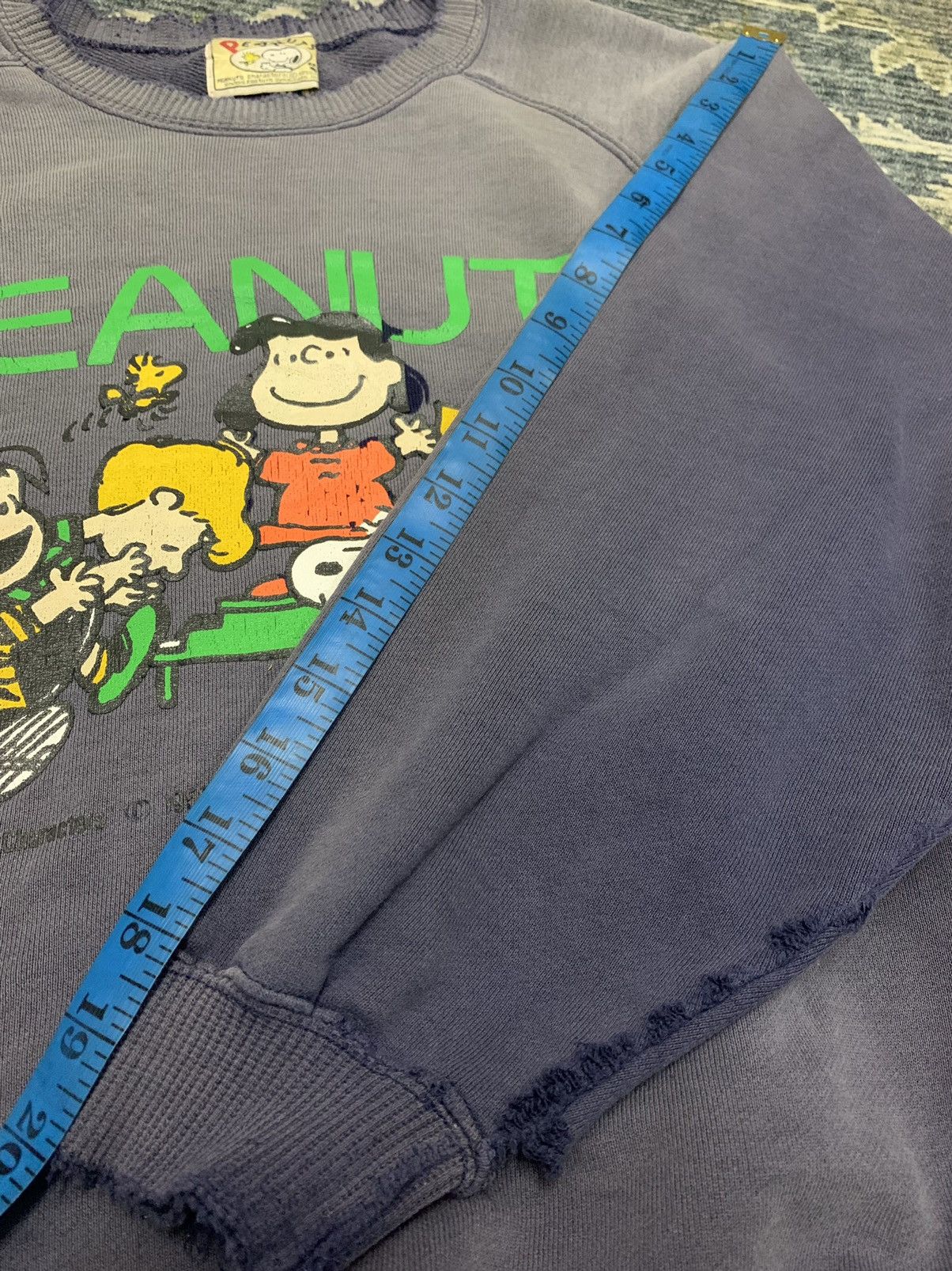 Vintage Vintage Sweatshirt Peanuts Distressed Faded Size US M / EU 48-50 / 2 - 16 Thumbnail