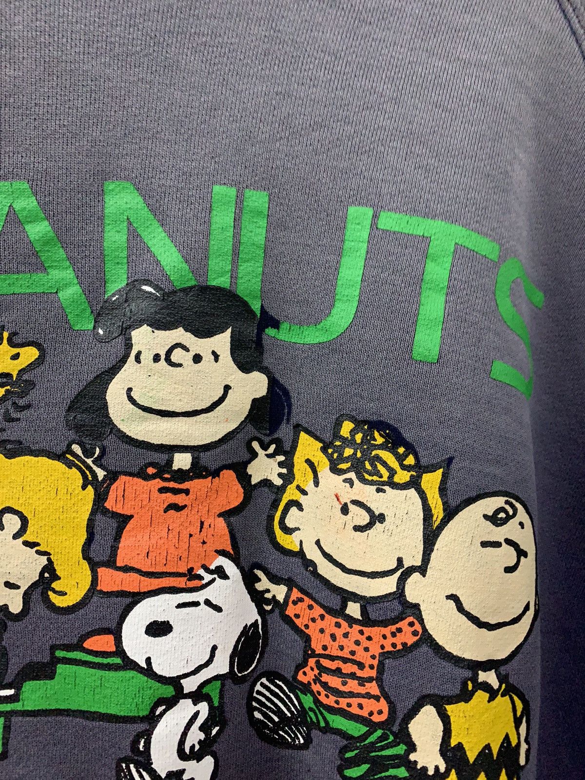Vintage Vintage Sweatshirt Peanuts Distressed Faded Size US M / EU 48-50 / 2 - 11 Thumbnail