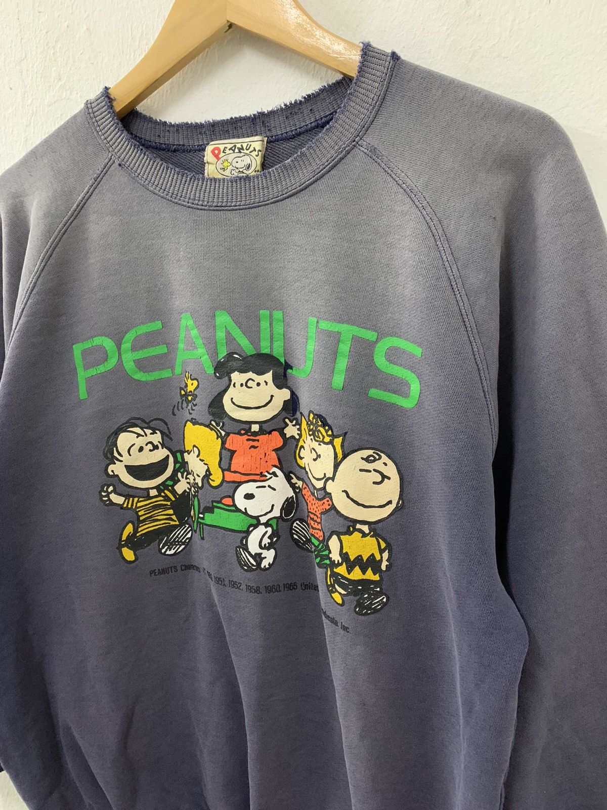 Vintage Vintage Sweatshirt Peanuts Distressed Faded Size US M / EU 48-50 / 2 - 3 Thumbnail