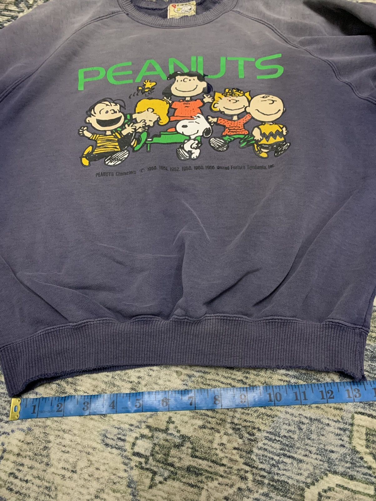 Vintage Vintage Sweatshirt Peanuts Distressed Faded Size US M / EU 48-50 / 2 - 15 Thumbnail