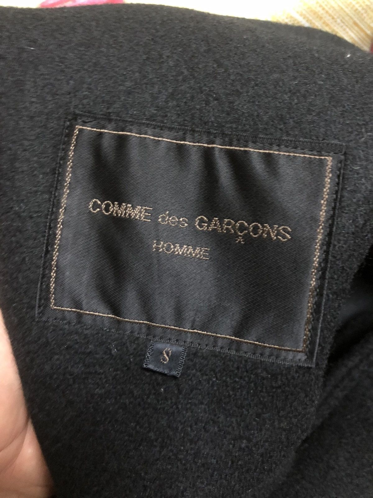 Comme des Garcons LIKE NEW🔥 VINTAGE AD 1995 CDG HOMME WOOL HOODIE Size US L / EU 52-54 / 3 - 7 Thumbnail