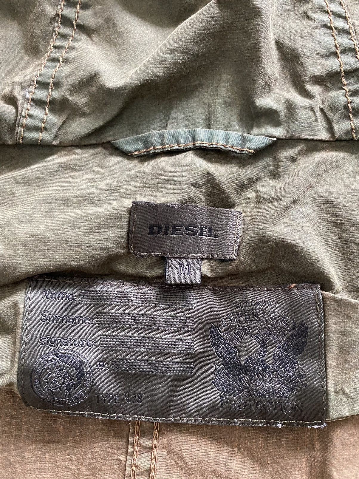 Diesel Diesel Parka hooded Jacket military Size US M / EU 48-50 / 2 - 10 Thumbnail