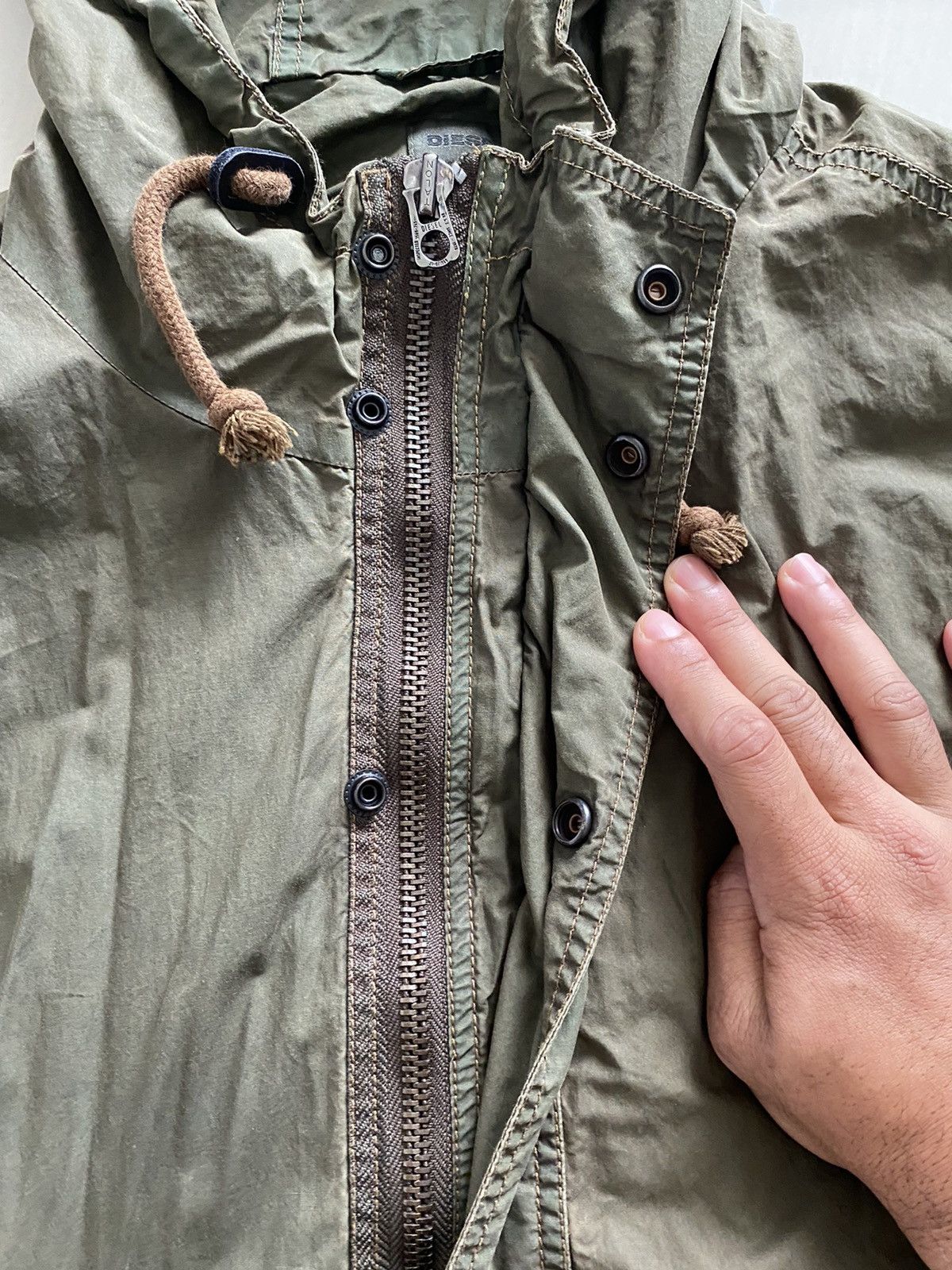 Diesel Diesel Parka hooded Jacket military Size US M / EU 48-50 / 2 - 11 Thumbnail