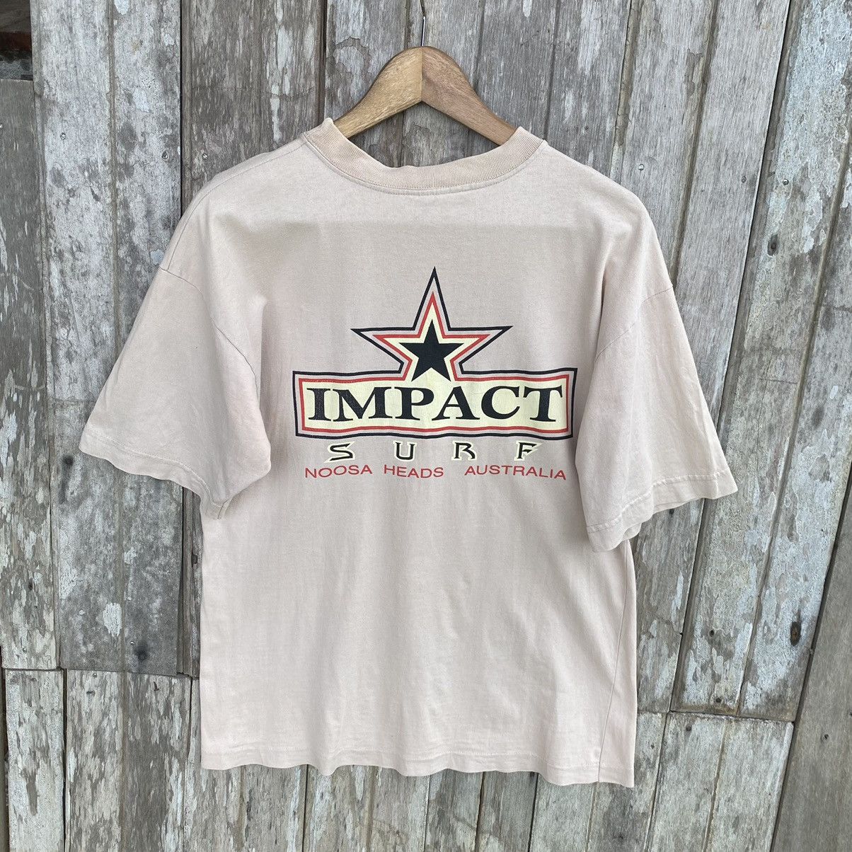Vintage Thrashed Faded Vintage 90s The Factory Noosa Surf ERD GRUNGE Size US S / EU 44-46 / 1 - 1 Thumbnail