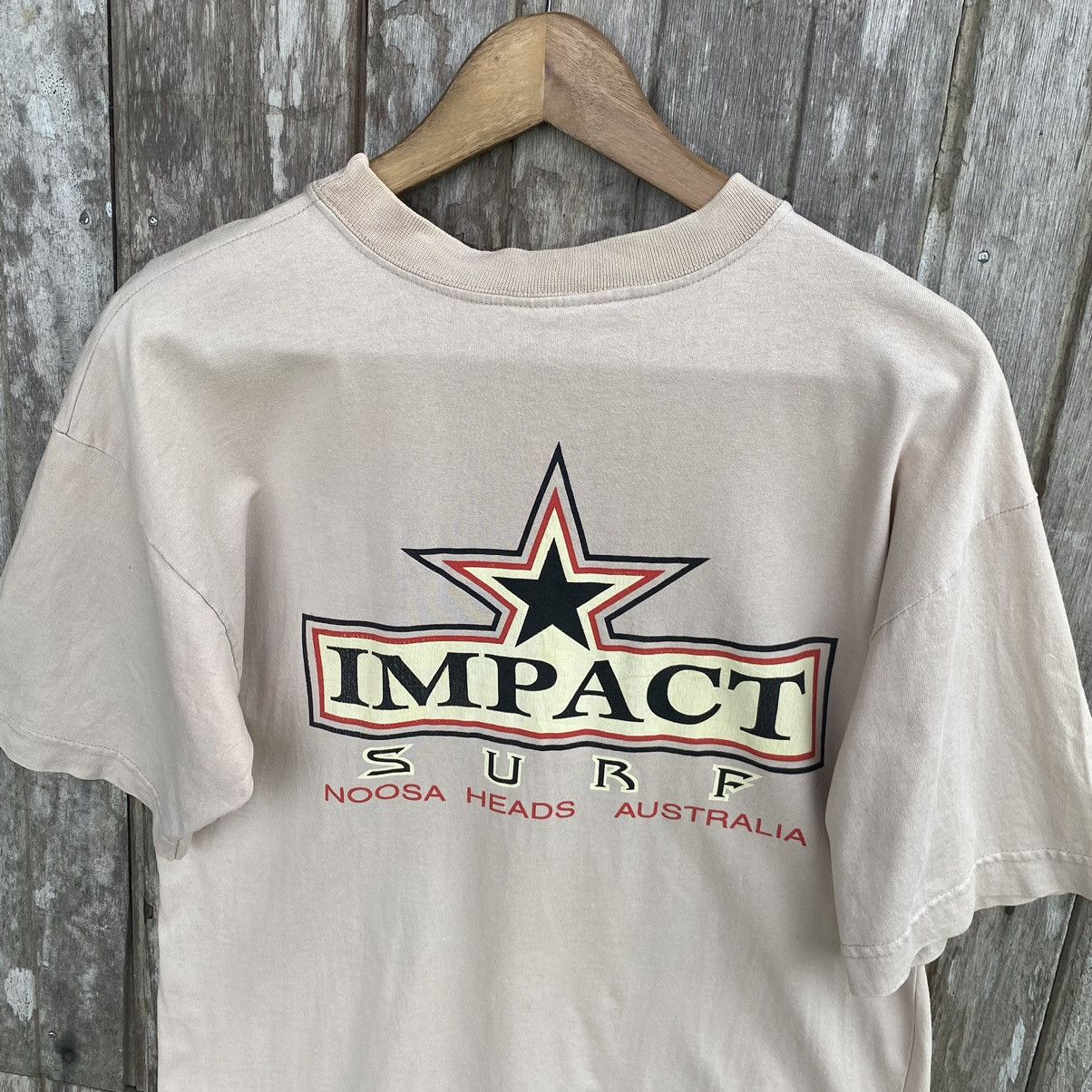 Vintage Thrashed Faded Vintage 90s The Factory Noosa Surf ERD GRUNGE Size US S / EU 44-46 / 1 - 3 Thumbnail