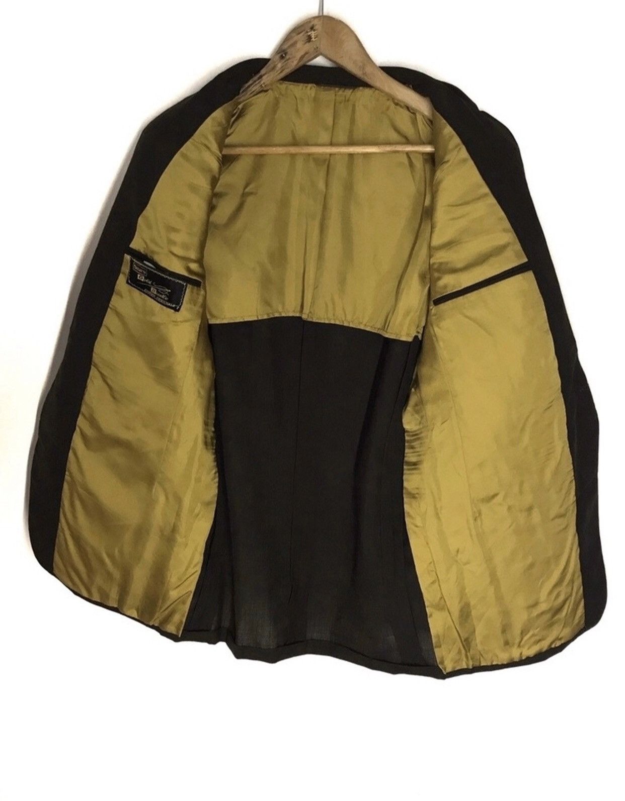 Needles × Vintage Vintage Needles X Sears Gold One Button Jacket Size 46L - 2 Thumbnail