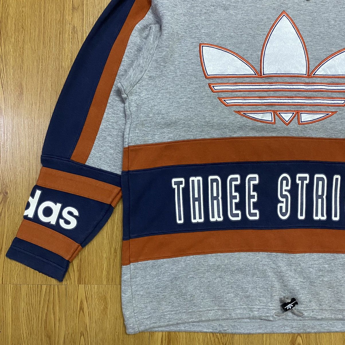 Adidas Vintage Adidas Descente Embroidery Logo Sweatshirt Size US L / EU 52-54 / 3 - 4 Thumbnail