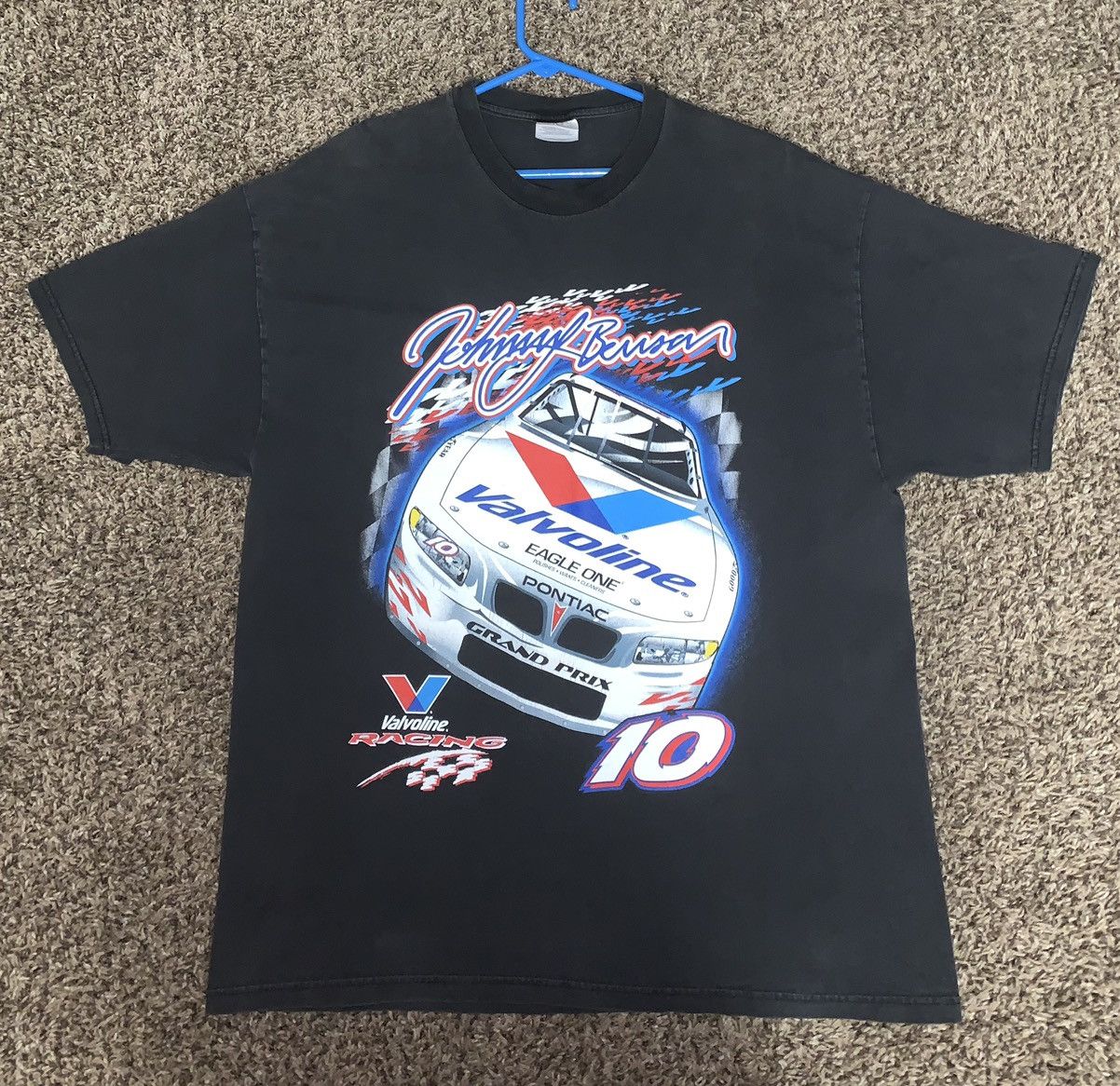 Vintage Vintage Faded Valvoline Racing T-Shirt Size US XL / EU 56 / 4 - 1 Thumbnail