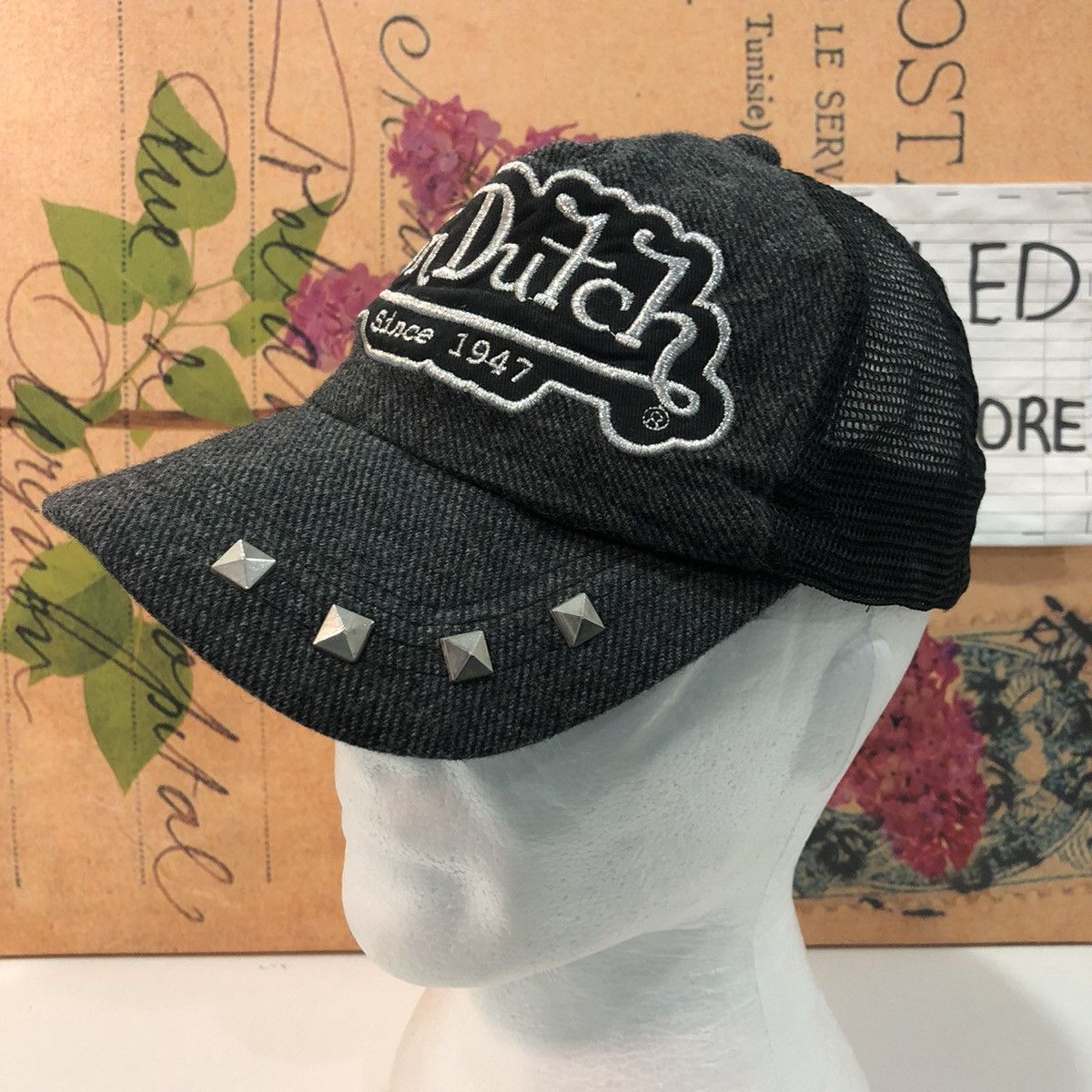 Japanese Brand × Von Dutch Von Dutch Trucker Hat Youth 52-54cm Size ONE SIZE - 3 Thumbnail