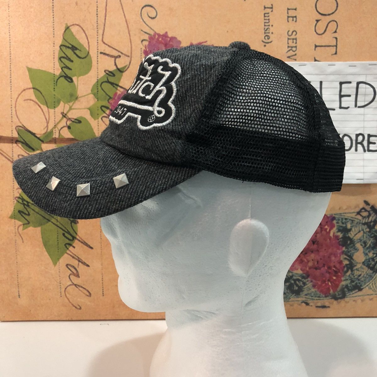 Japanese Brand × Von Dutch Von Dutch Trucker Hat Youth 52-54cm Size ONE SIZE - 4 Thumbnail