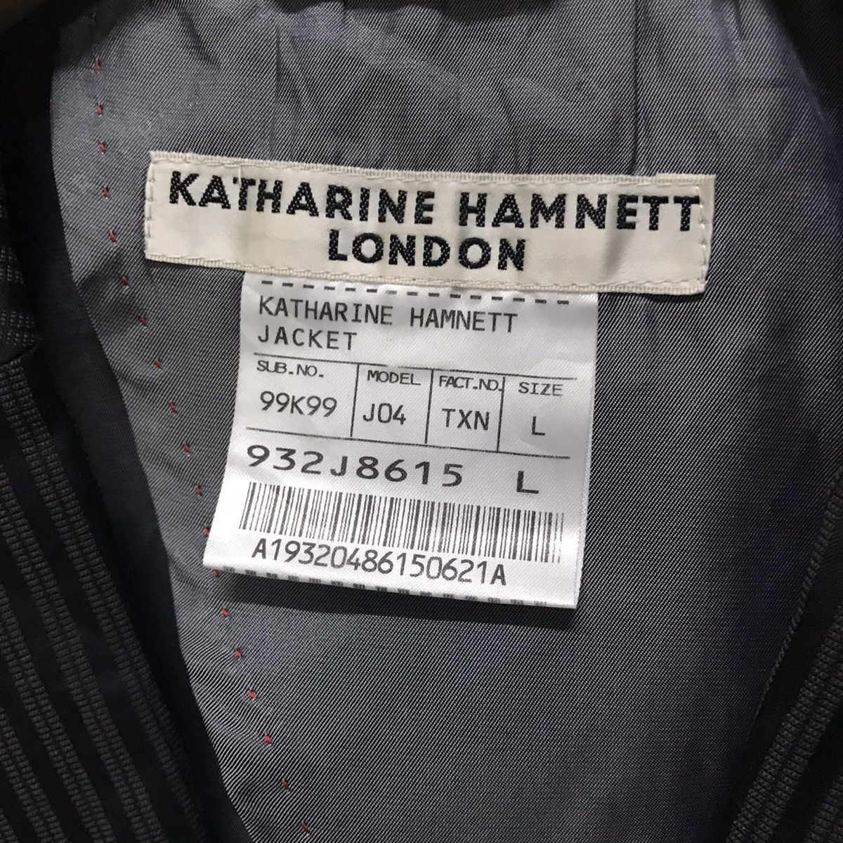 Katharine Hamnett London Katharine Hamnett London blazer jacket Size 46L - 8 Thumbnail