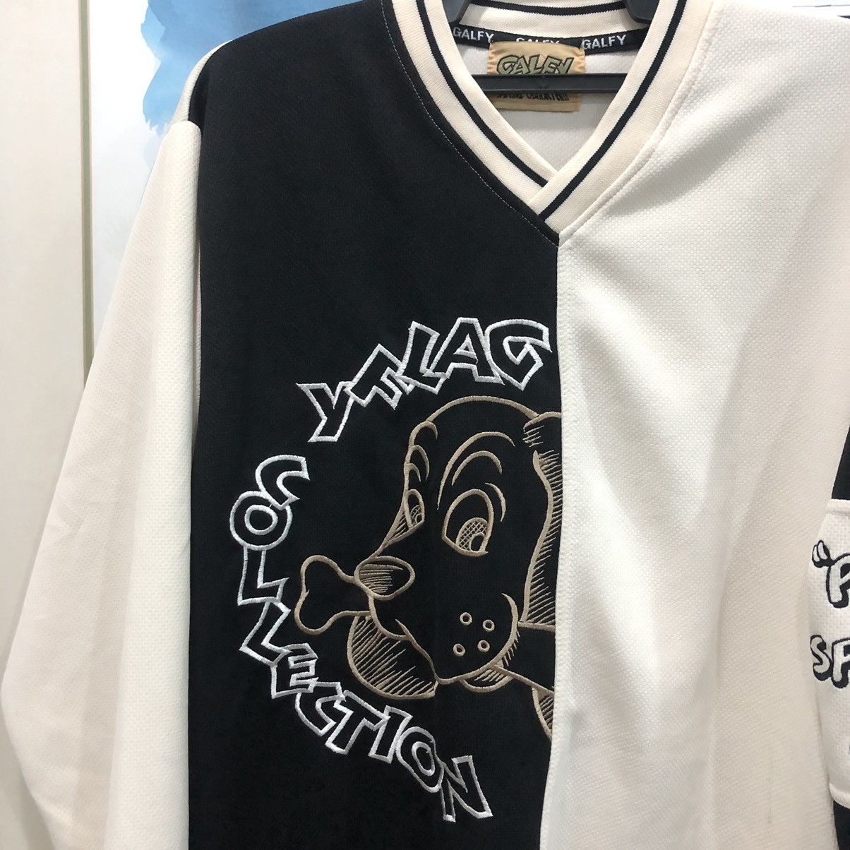 Japanese Brand × Vintage Vintage Galfy Crutch V-Neck Long Sleeve Tee Size US XL / EU 56 / 4 - 5 Thumbnail