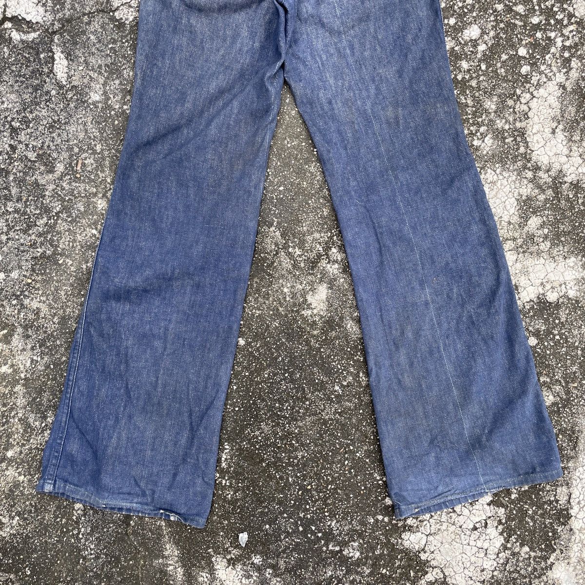 American Apparel Vintage 1967 Canton Campux Distressed 13oz Denim Size 29" - 10 Thumbnail
