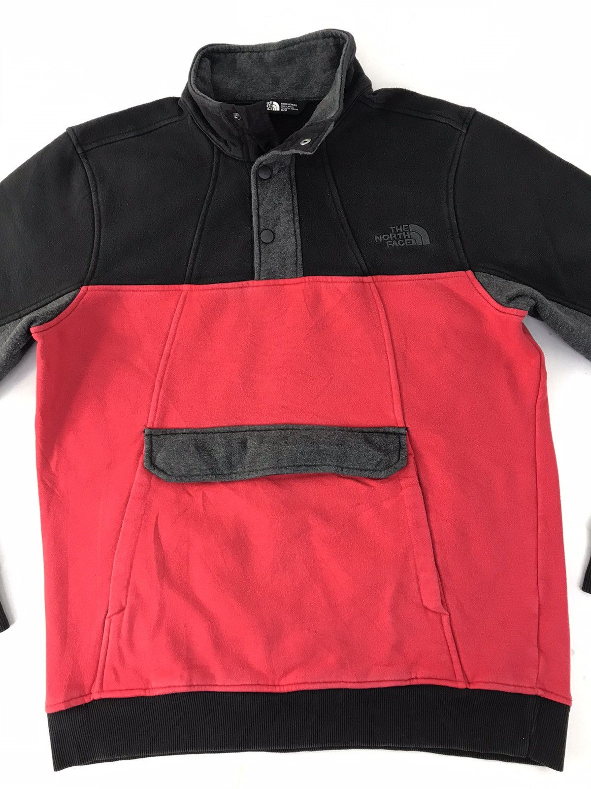 The North Face 90s The North Face Anorak Wool Jacket Big Front Pocket Size US M / EU 48-50 / 2 - 4 Thumbnail