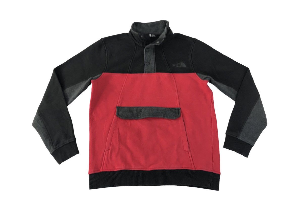 The North Face 90s The North Face Anorak Wool Jacket Big Front Pocket Size US M / EU 48-50 / 2 - 1 Thumbnail