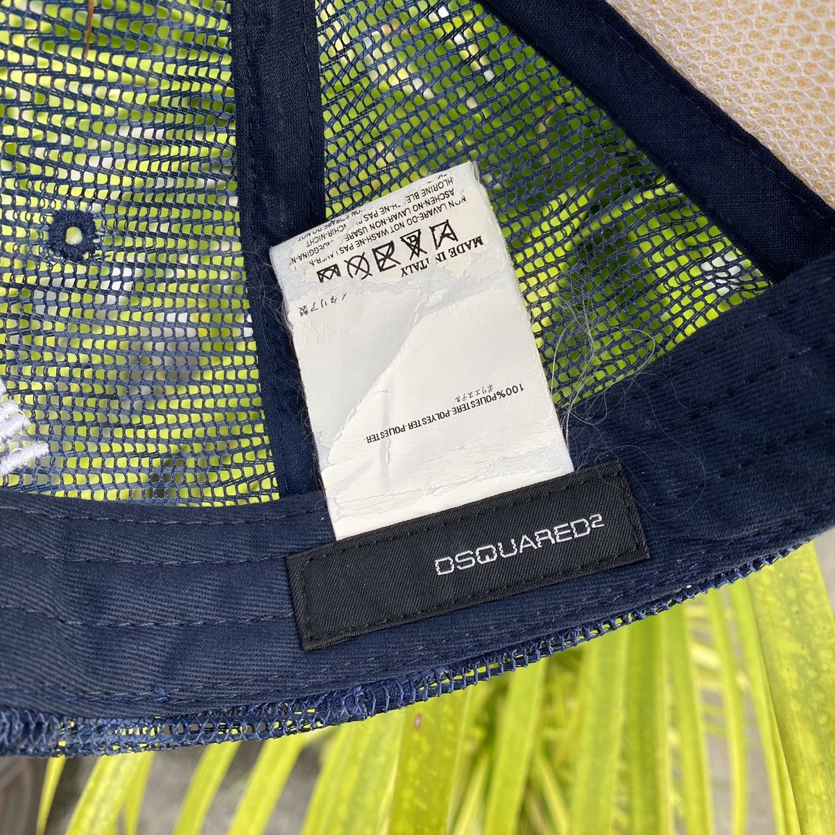Dsquared2 × Japanese Brand × Vintage Vintage Rare Dsquared2 Military Trucker Hat Cap Size ONE SIZE - 9 Thumbnail