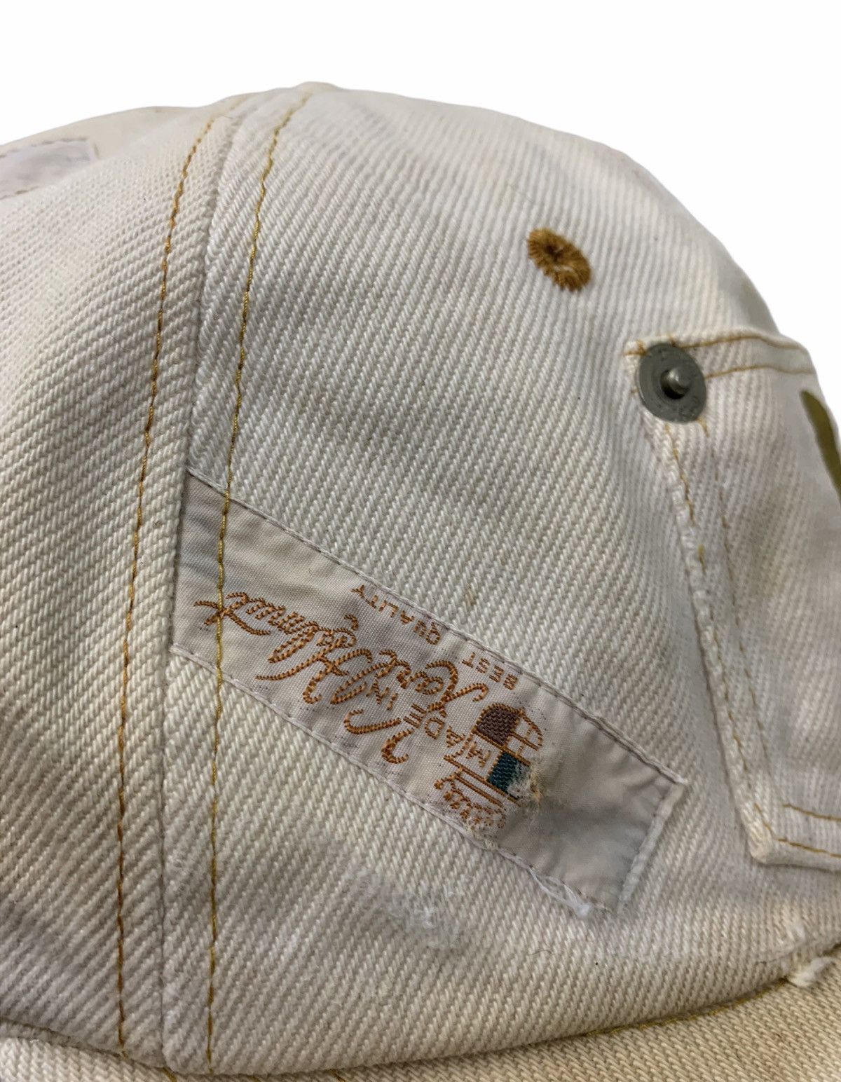 Karl Helmut Karl Helmut Distressed Hat Size ONE SIZE - 7 Thumbnail