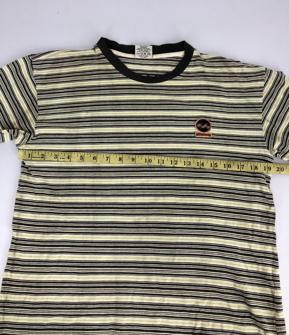 Billabong × Vintage Billabong Striped Block Design Tee Printed Unisex Wear Size US M / EU 48-50 / 2 - 6 Thumbnail