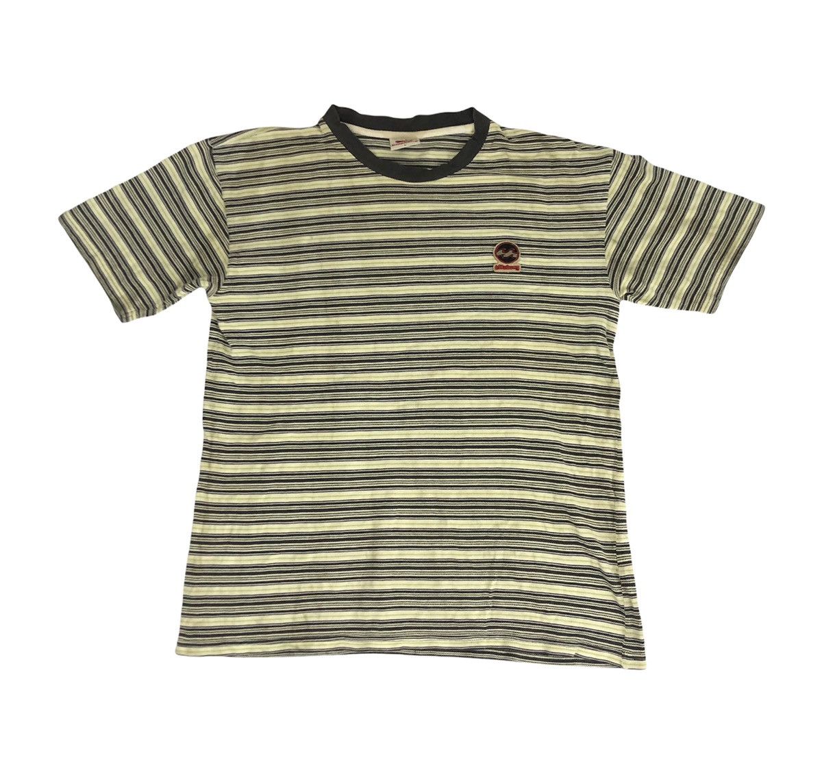 Billabong × Vintage Billabong Striped Block Design Tee Printed Unisex Wear Size US M / EU 48-50 / 2 - 1 Thumbnail