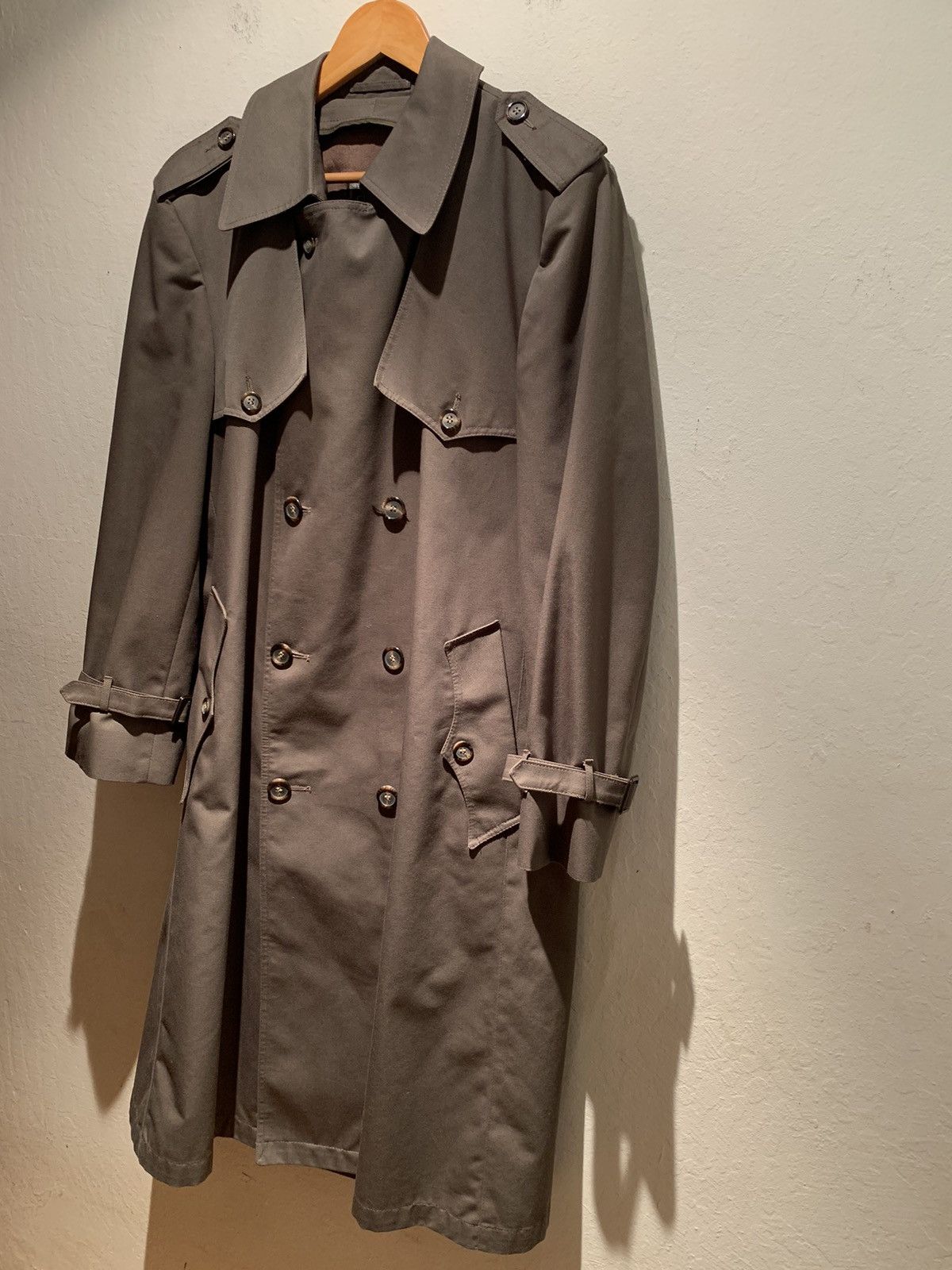 Vintage Christian Dior Monsieur Trench Coat | Grailed