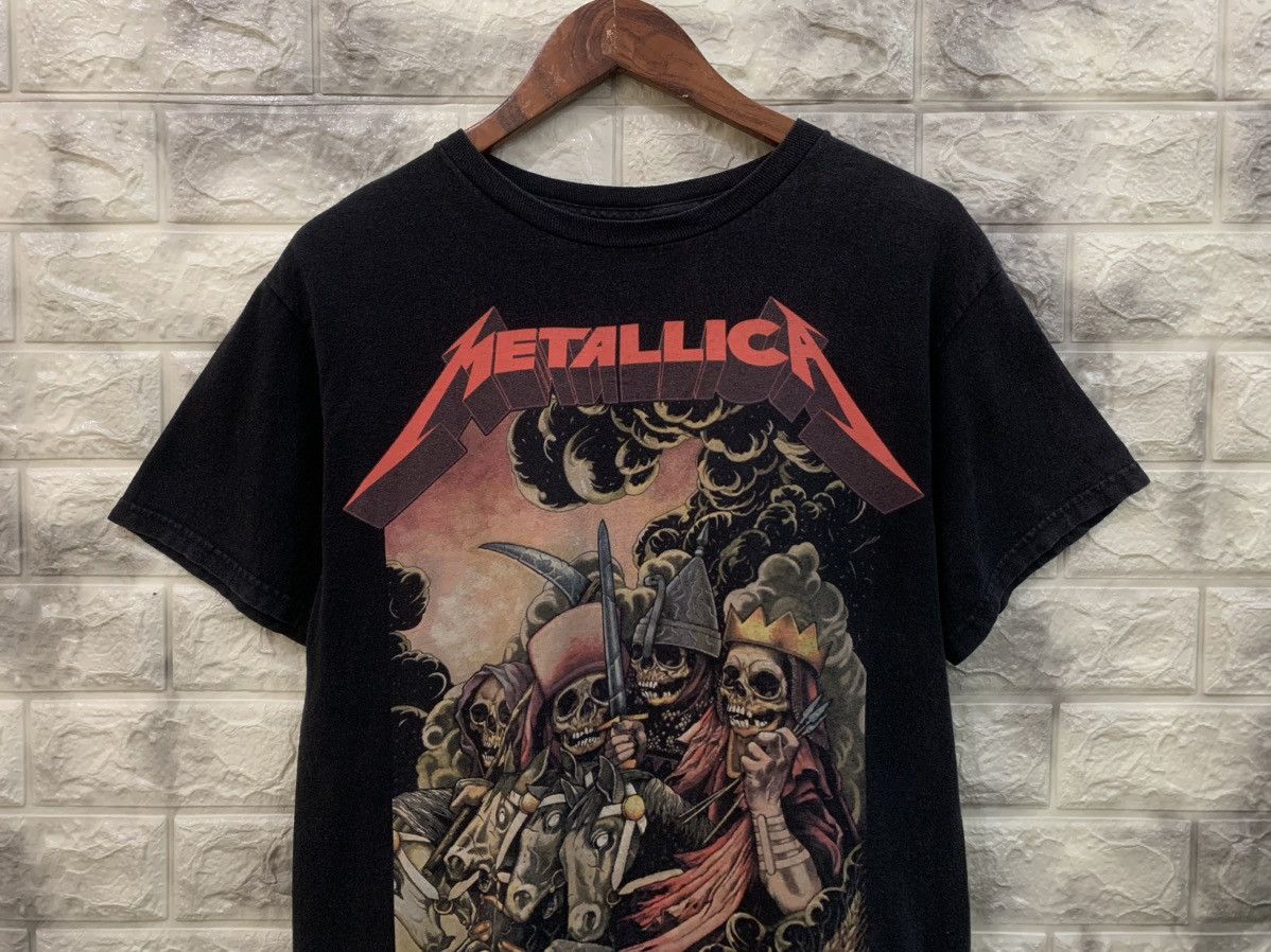 Metallica Vintage Metallica Band Black Tee Size US M / EU 48-50 / 2 - 4 Thumbnail