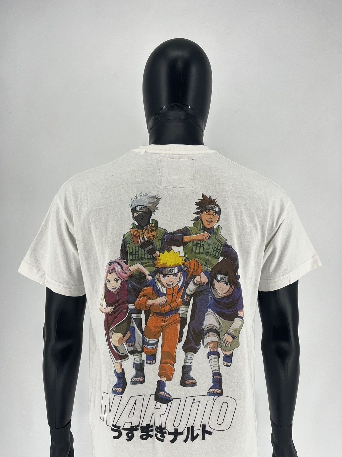 image of Anima x Pull Bear Primitive Skateboards X Naruto Shippuden Graphic Tee 2002, Men's (Size Small)