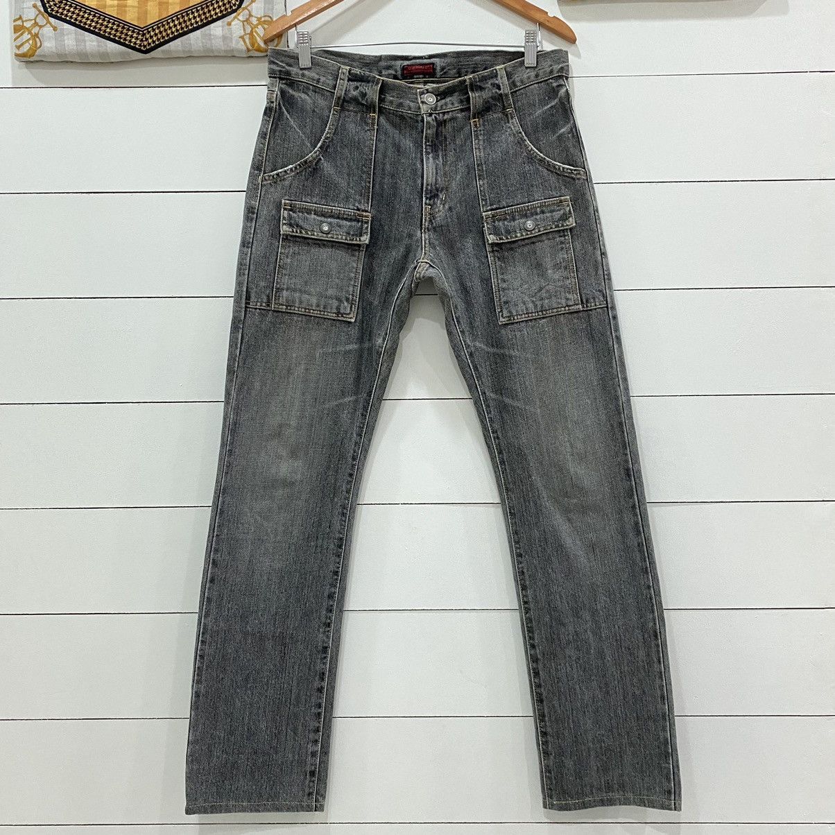 If Six Was Nine × Johnbull × Le Grande Bleu (L.G.B.) John Bull Tactical/Multi Pocket Cargo Bush Pant Size US 33 - 1 Thumbnail