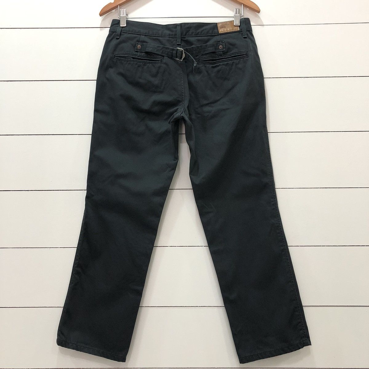 Edwin × Japanese Brand × Margaret Howell Margaret Howell X Edwin Buckle Back Pants Size US 31 - 1 Thumbnail