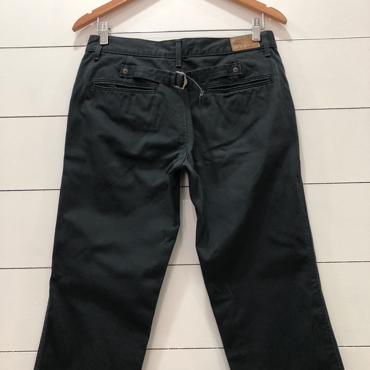 Edwin × Japanese Brand × Margaret Howell Margaret Howell X Edwin Buckle Back Pants Size US 31 - 2 Thumbnail